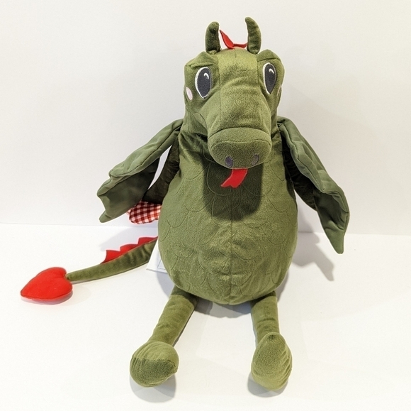 Ikea Flygdrake green dinosaur plush 22” - Picture 1 of 8